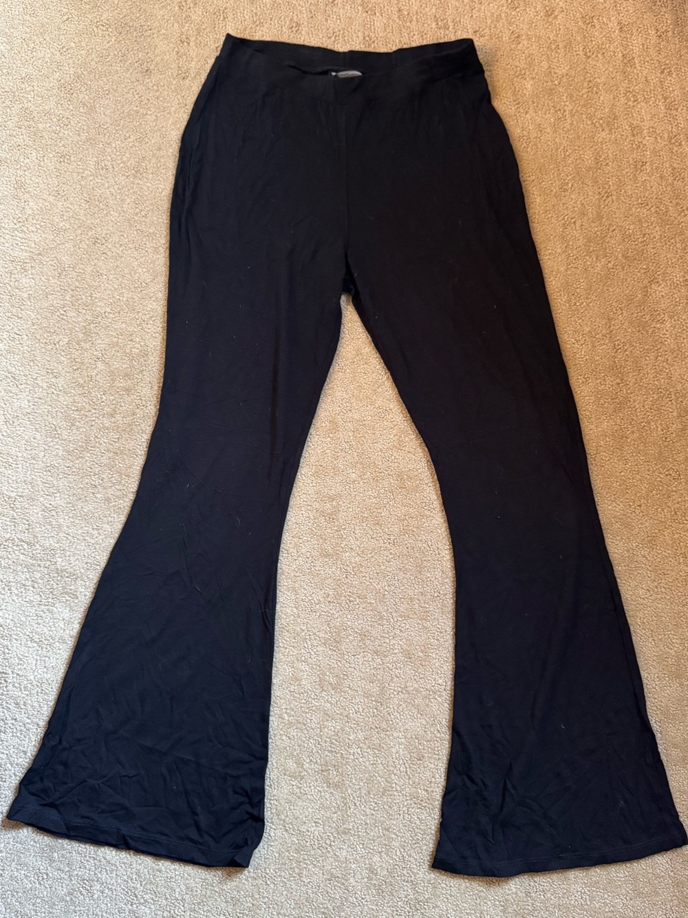 ASOS Design black flare pants petite